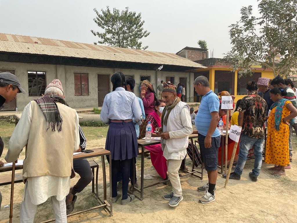 विराट  हस्पिटलको प्राविधिक सहयोमा एक दिने निःशुल्क स्वास्थ्य शिविर सम्पन्न